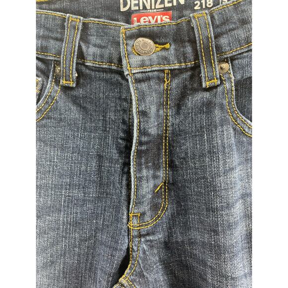 Denizen Levi's Boys Blue Denim Slim Straight 218 Jeans Youth Size 12 - Picture 2 of 10